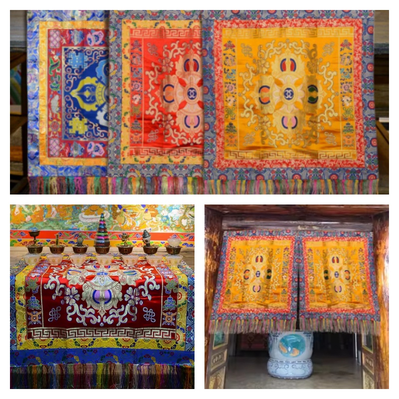 Home Decor Curtains - Toalhas de Mesa Artesanais Bordadas para