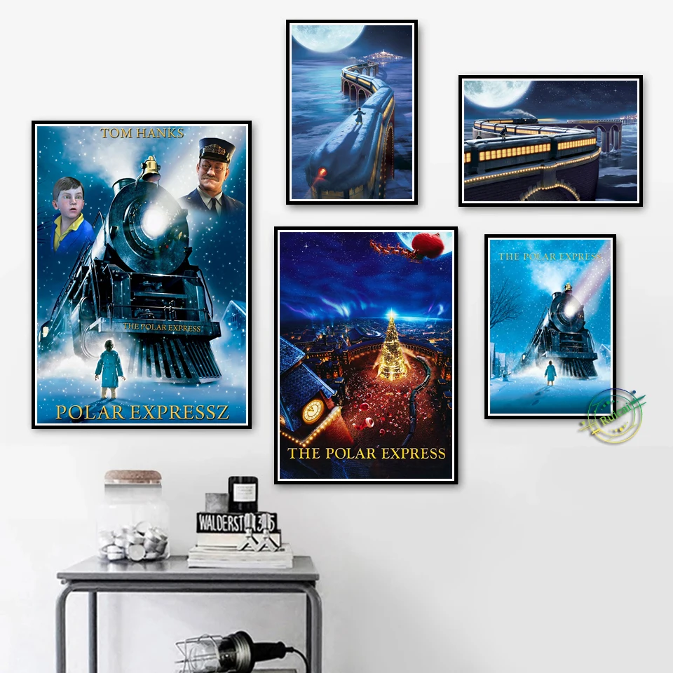 Home Decor Express - The Polar Express MoviePoster Adesivos de