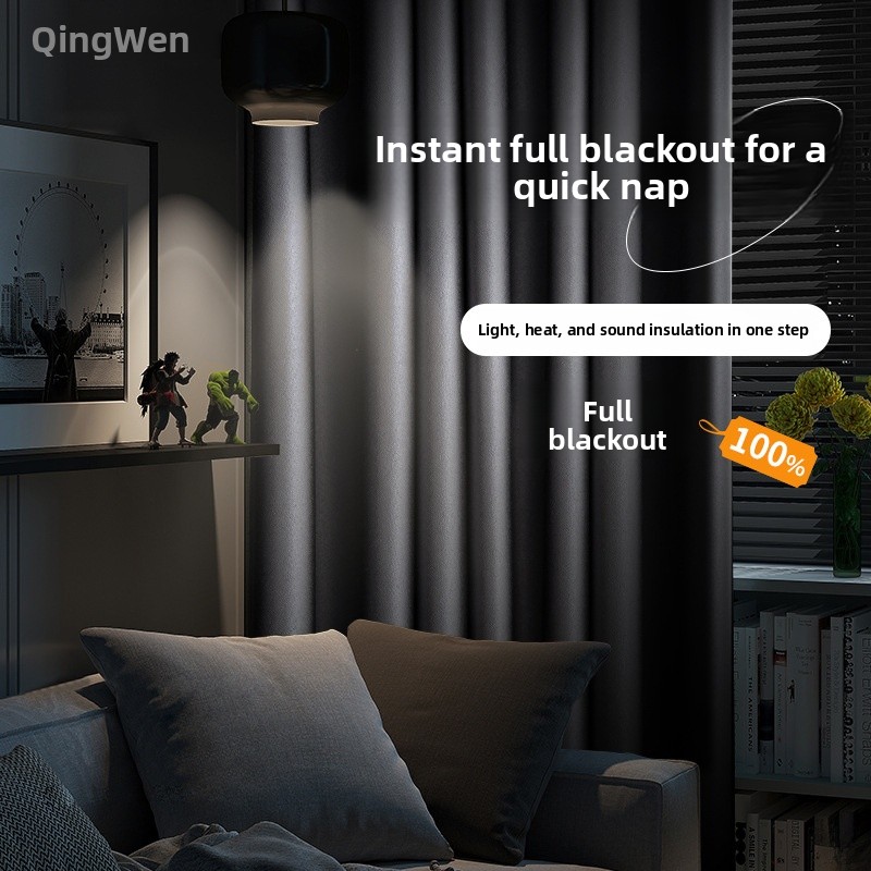 Home Decor Curtains - Cortinas Blackout Espessas com Proteção Solar
