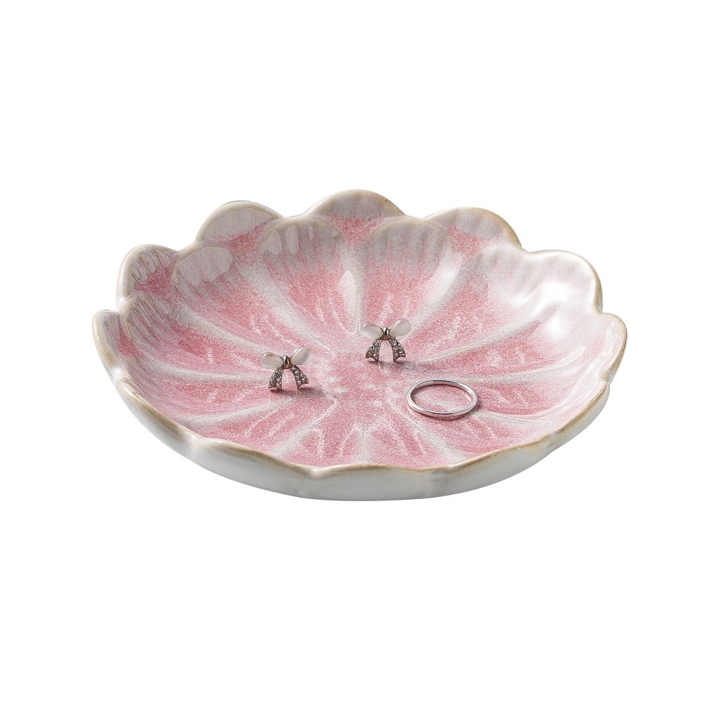 Ceramic Trinket Dish - Bandeja de prato de jóias anel