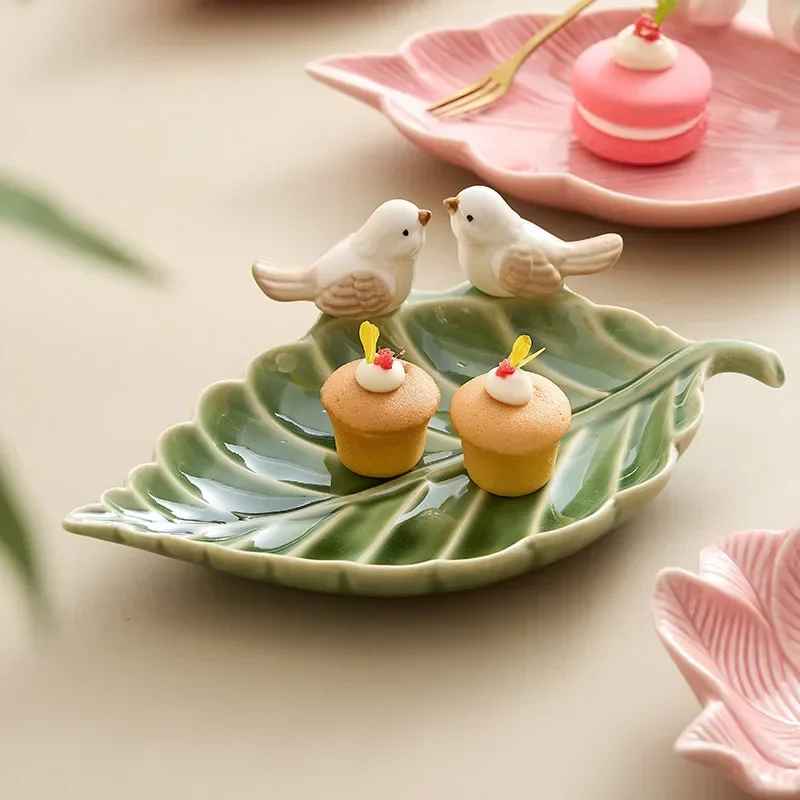 Ceramic Trinket Dish - Bandeja de cerâmica para armazenamento de