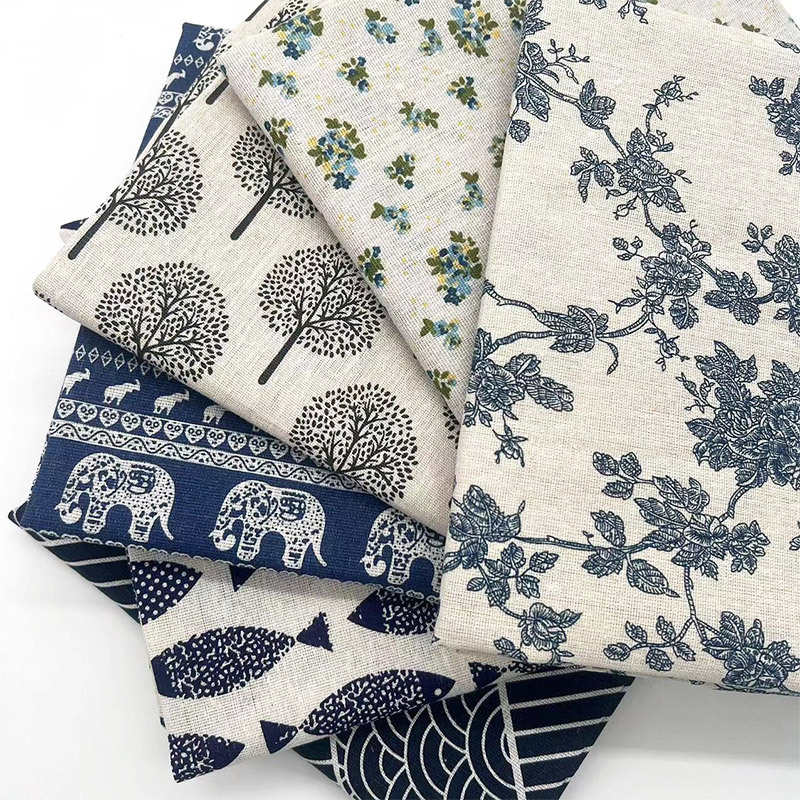 Home Decor Com - Tecido Retro Boho Floral em Mistura