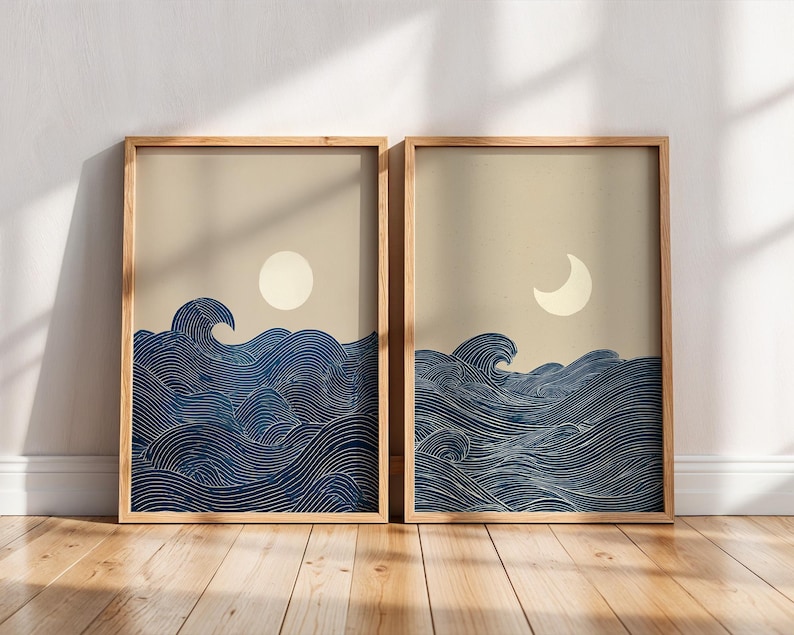 Home Decor Youtube - Conjunto de 2 Impressões de Arte