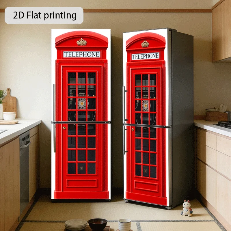 Home Decor London - Adesivo de Parede 2D com Tema