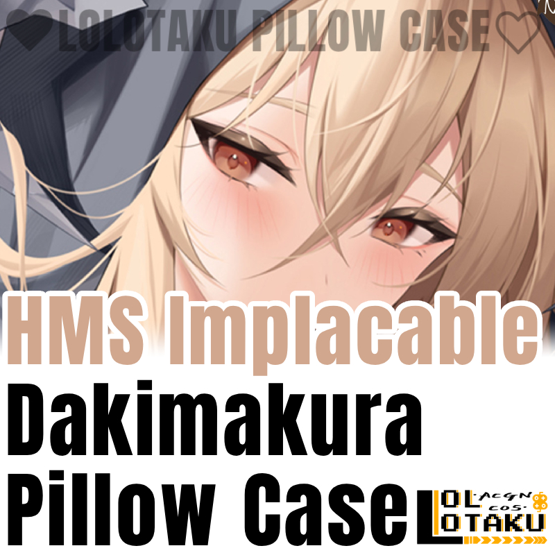 Home Decor Accessories - Capa de Almofada Dakimakura HMS Implacable