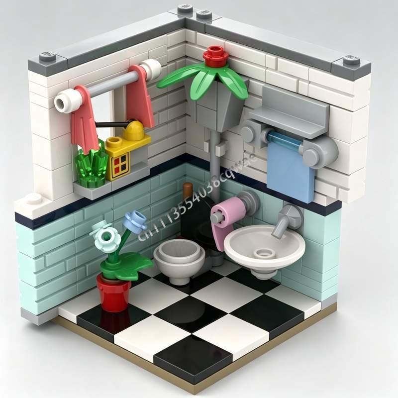 Home Decor Habitat - 145 Peças Blocos de Montar DIY
