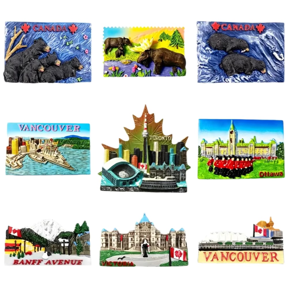 Home Decor Vancouver - Imã de Geladeira do Canadá em