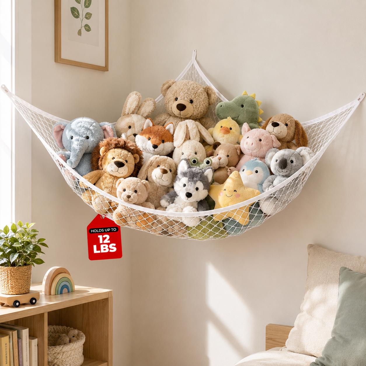Home Decor Com - Rede de Armazenamento de Brinquedos em
