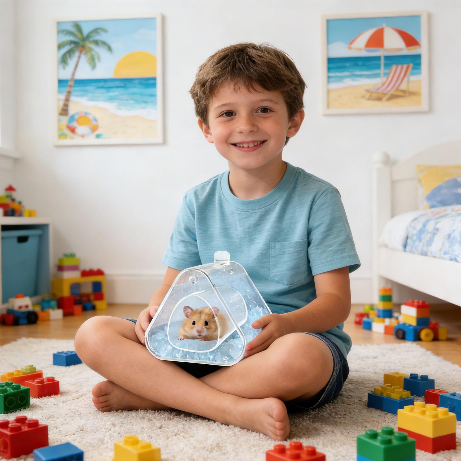Home Decor Habitat - Casa de Resfriamento para Hamster Totalmente