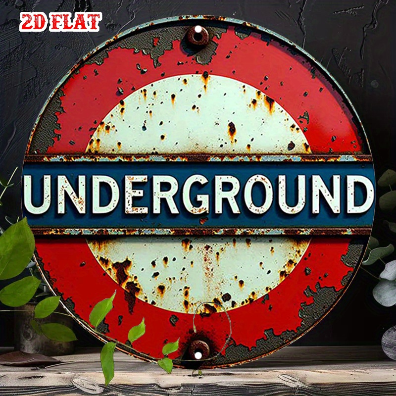 Home Decor London - 2D plano 1 peça retro Londres