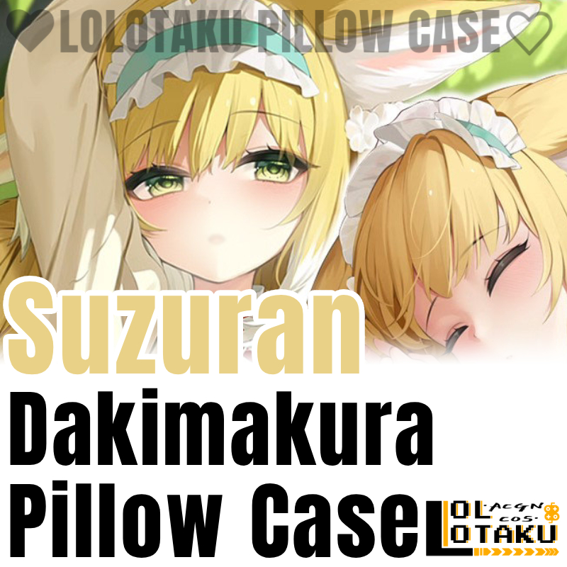 Home Decor Accessories - Capa de Almofada Suzuran Dakimakura Arknights,