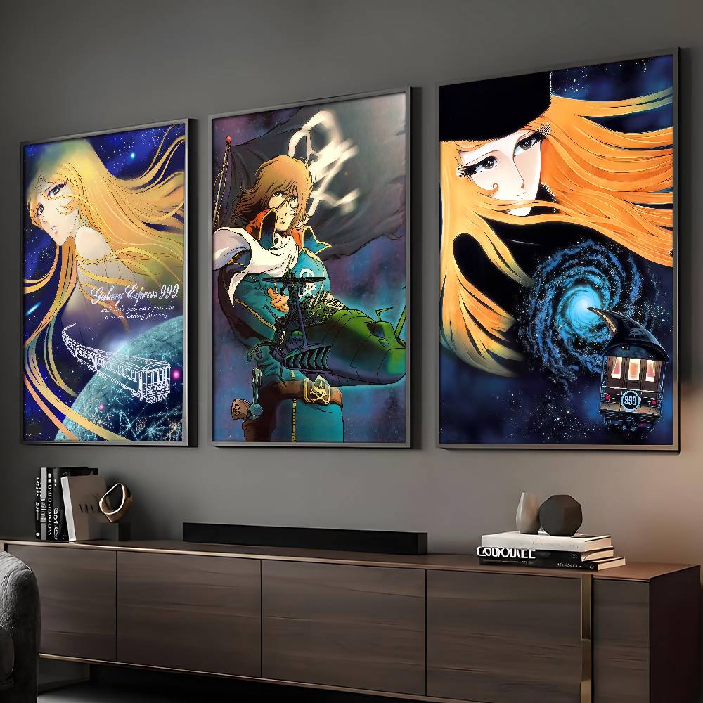 Home Decor Express - Pôster do filme Anime G-Galaxy Express