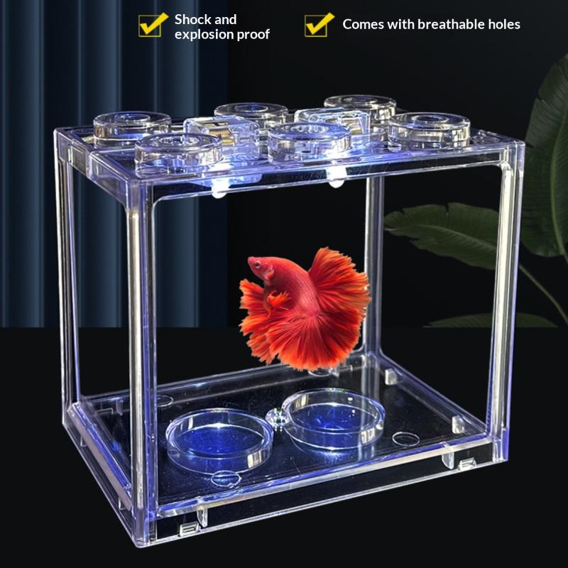 Aquário Mini Empilhável de Acr - Home Decor Habitat avaliação e preço