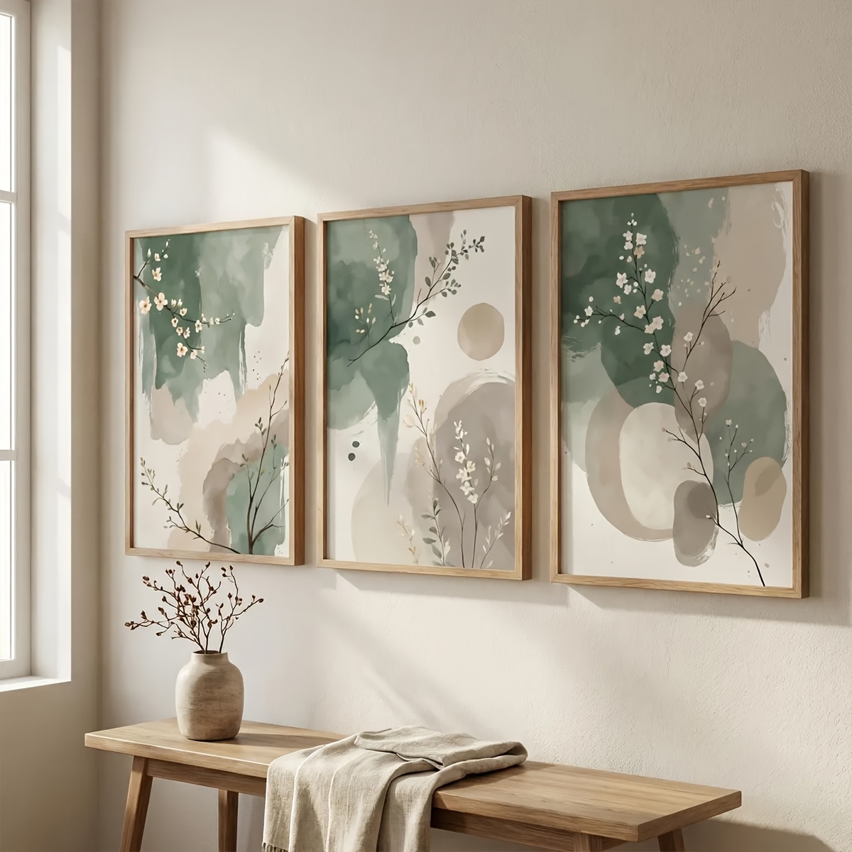 Conjunto de 3 Quadros Decorati - Home Decor Youtube avaliação e preço
