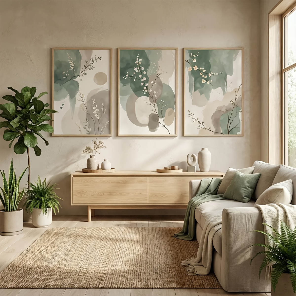 Conjunto de 3 Quadros Decorati - Home Decor Youtube avaliação e preço