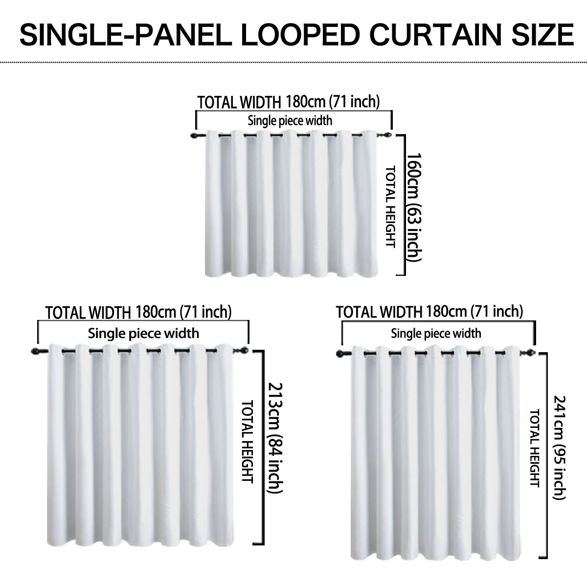 Cortina de Laço de Painel Únic - Home Decor Curtains avaliação e preço