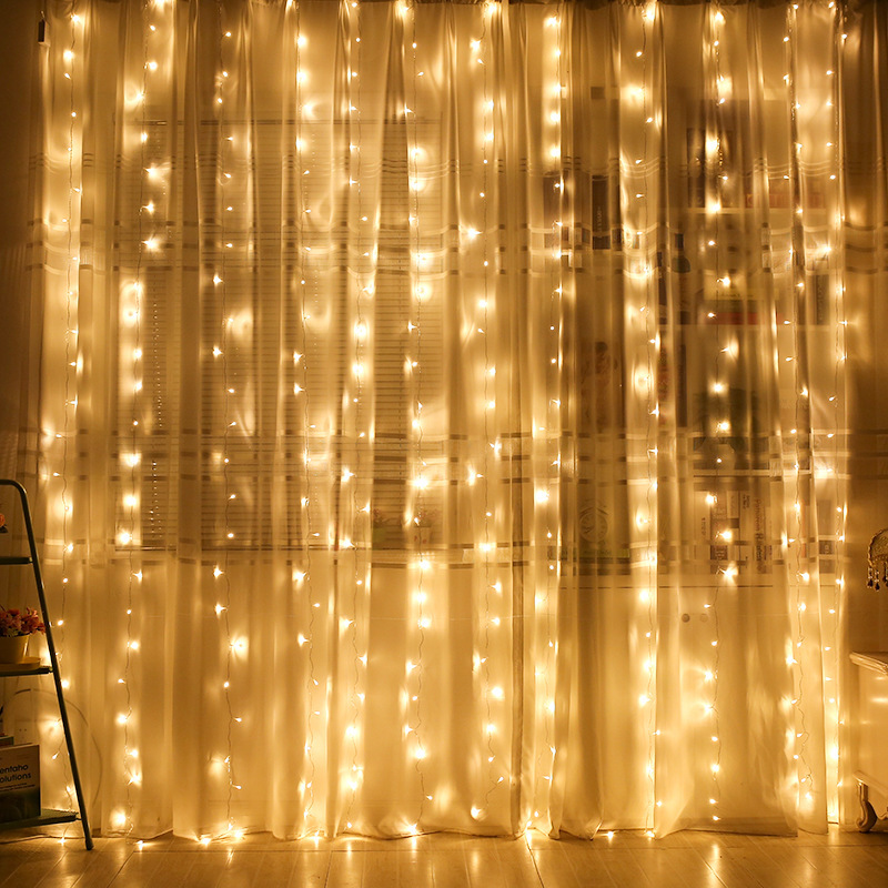 Usb led cortina luzes da corda - Fairy Lights Bedroom avaliação e preço