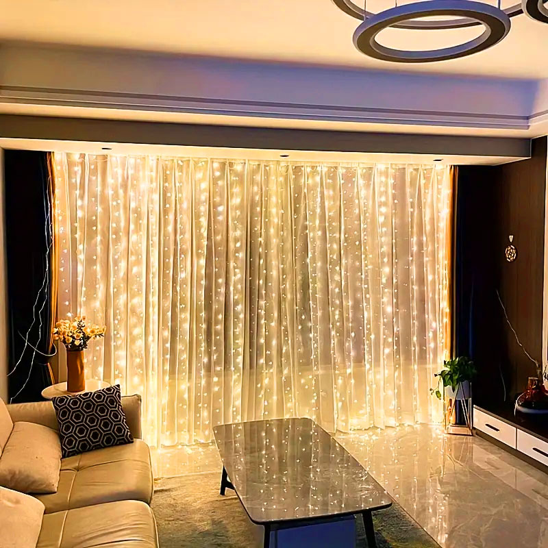 Usb led cortina luzes da corda - Fairy Lights Bedroom avaliação e preço