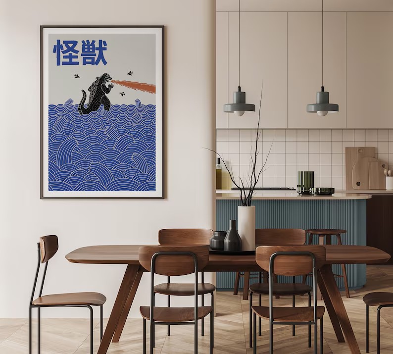 Pôster de Obras de Arte Contem - Watercolor Poster Print avaliação e preço