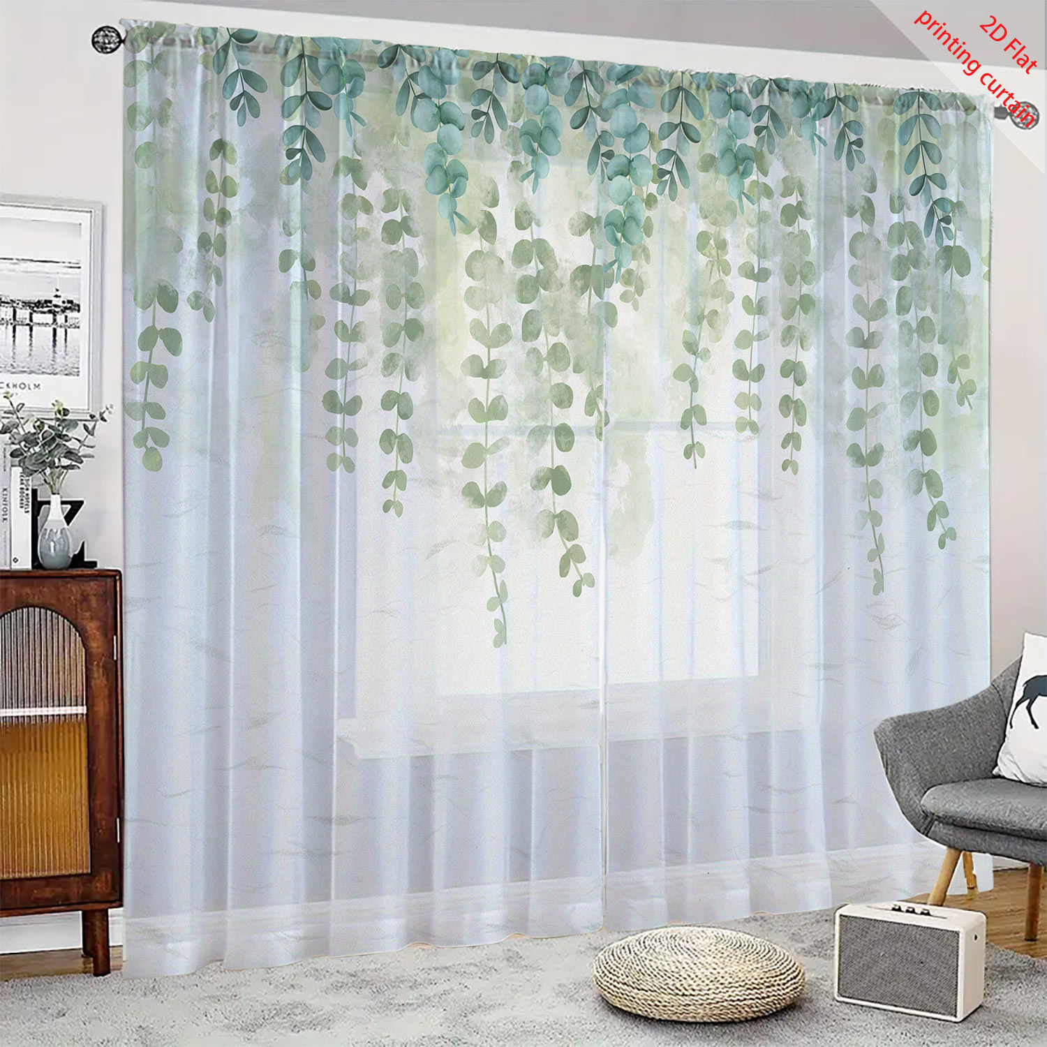 Cortina de gaze transparente i - Home Decor Youtube avaliação e preço