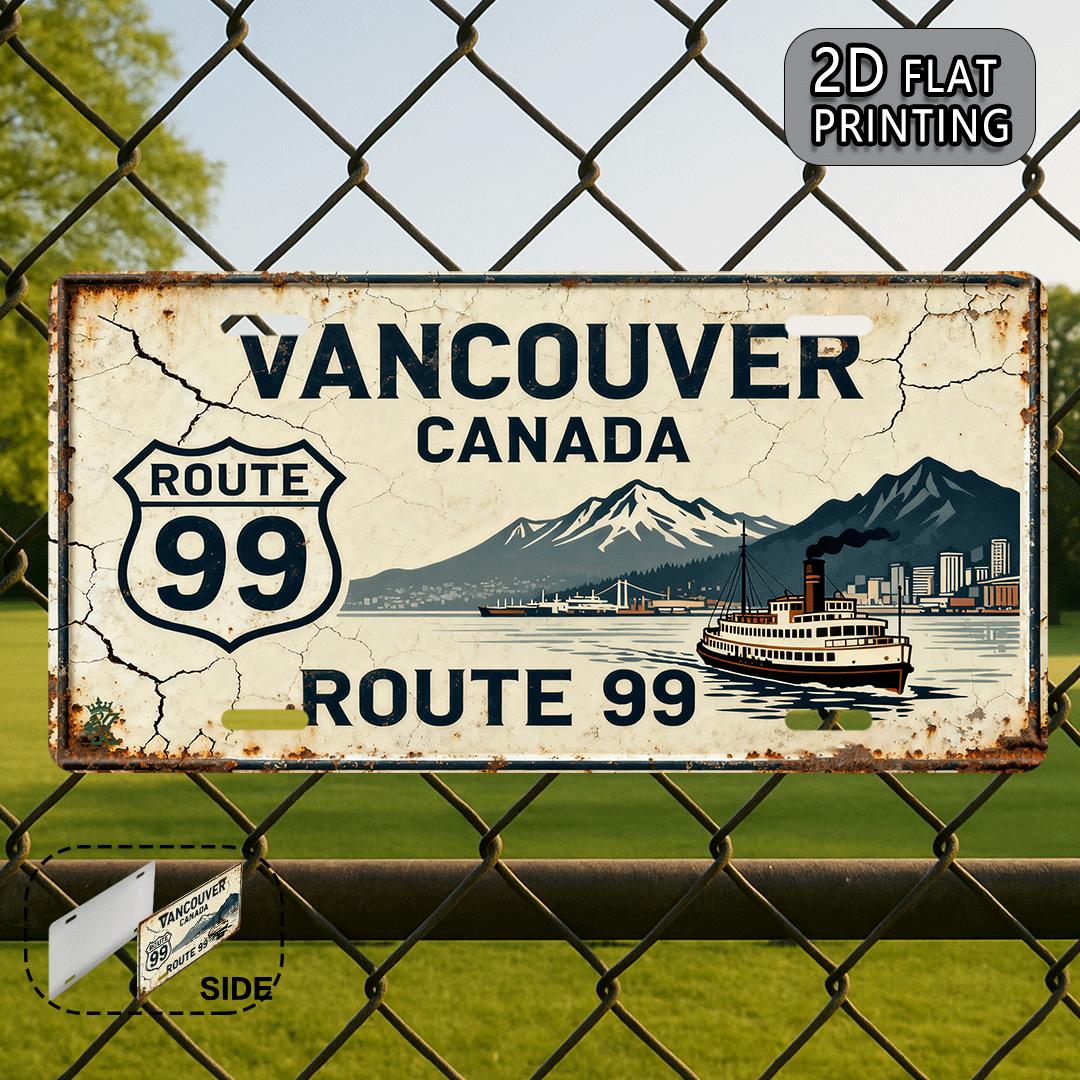 Placa de Metal Vintage 2D Plan - Home Decor Vancouver avaliação e preço