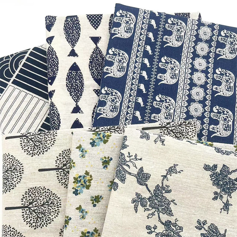 Tecido Retro Boho Floral em Mi - Home Decor Com avaliação e preço