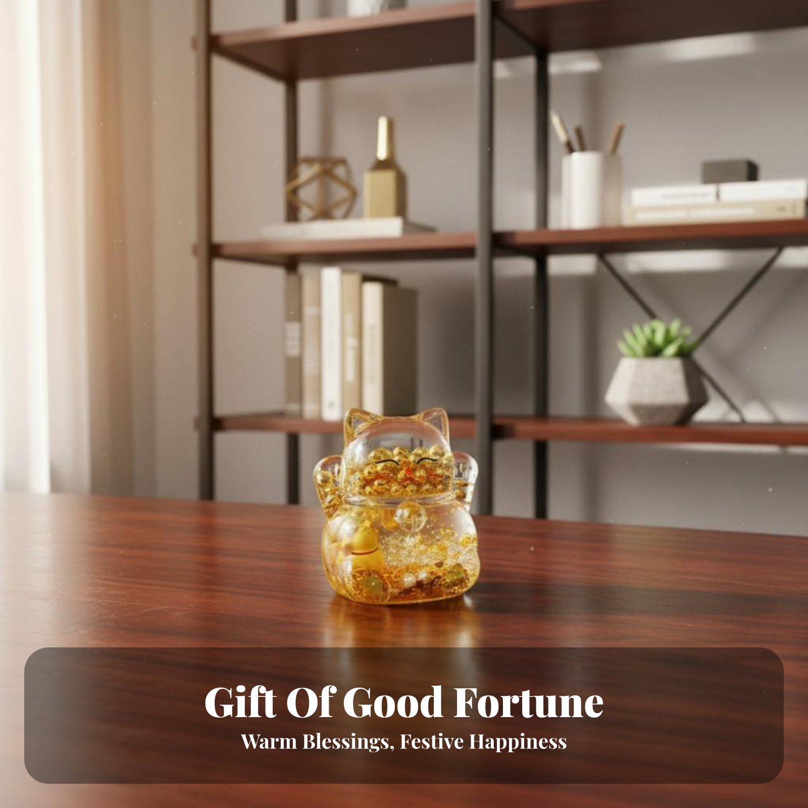 Decoração Gato da Sorte, Conta - Home Decor Gold avaliação e preço