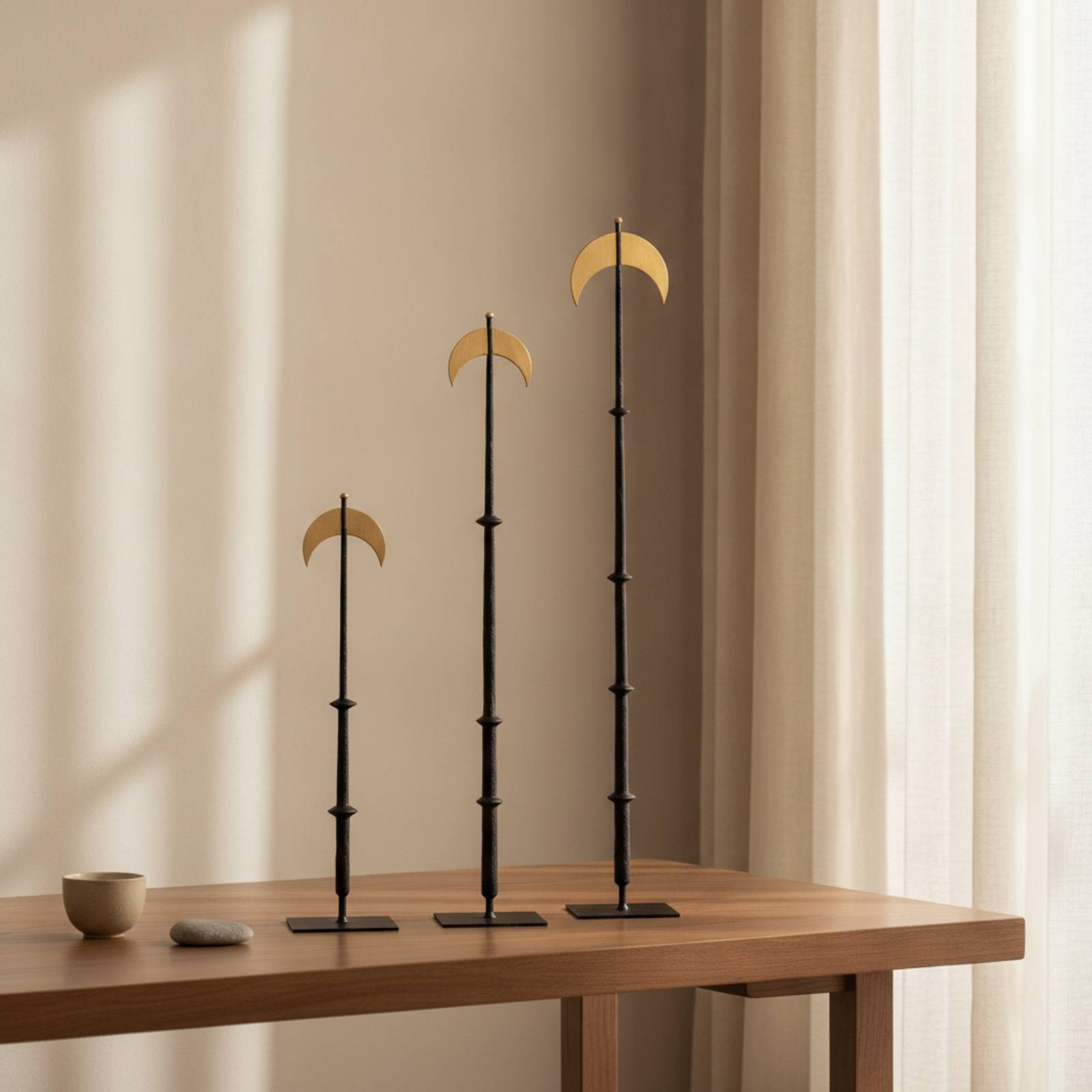 Conjunto de 3 Ornamentos de Lu - Home Decor Gold avaliação e preço
