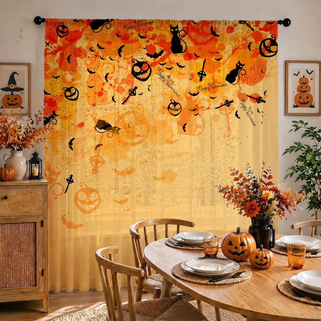 1 peça de cortina transparente - Home Decor Youtube avaliação e preço