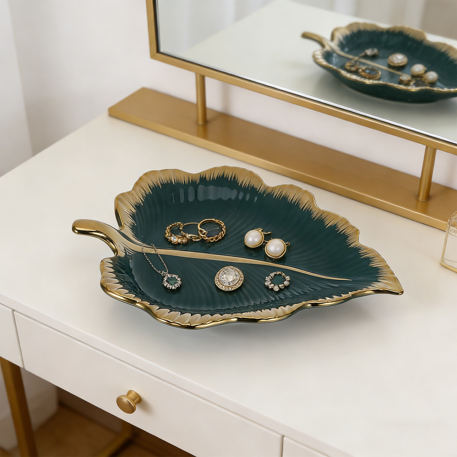 Bandeja de Joias em Cerâmica V - Ceramic Trinket Dish avaliação e preço