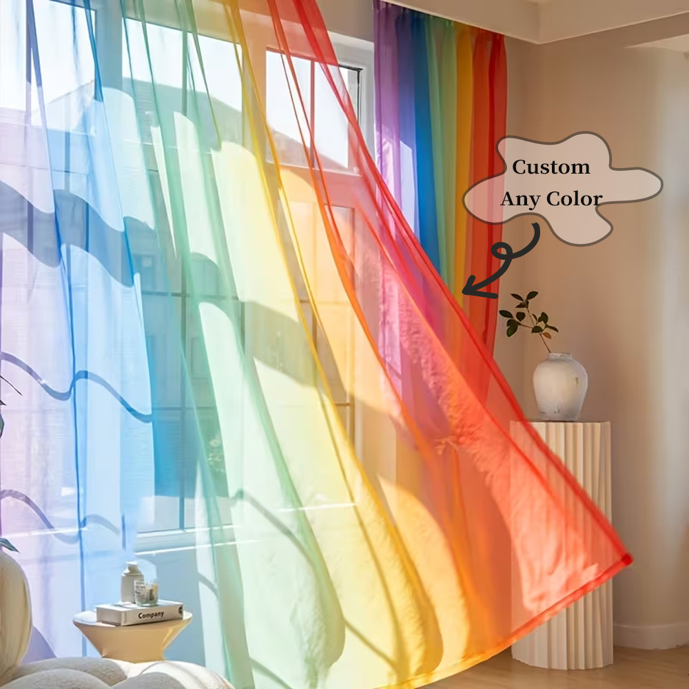 Cortinas Transparentes Planas  - Home Decor Curtains avaliação e preço