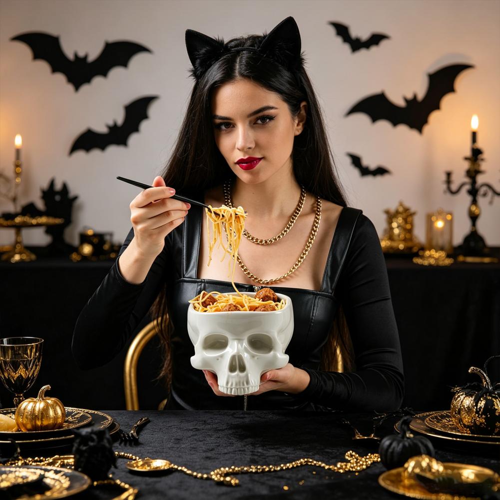 Decoração de Mesa de Halloween - Ceramic Trinket Dish avaliação e preço