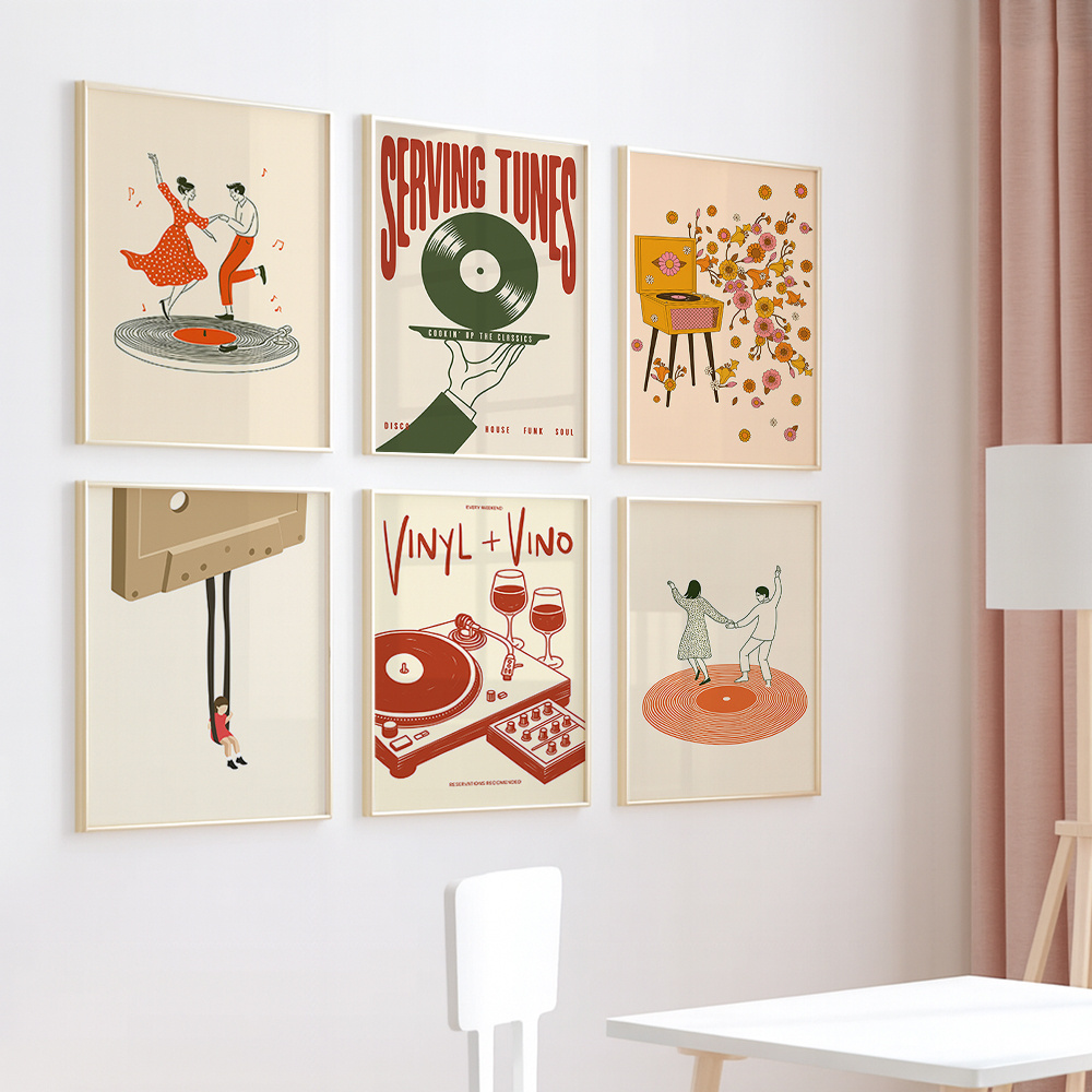 1 unidade Pôster de Música Vin - Home Decor Youtube avaliação e preço
