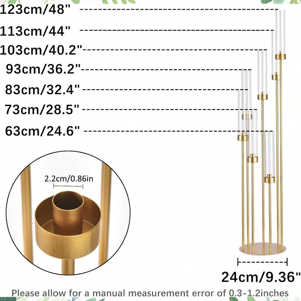 Suportes de Chão Dourados de 4 - Home Decor Gold avaliação e preço