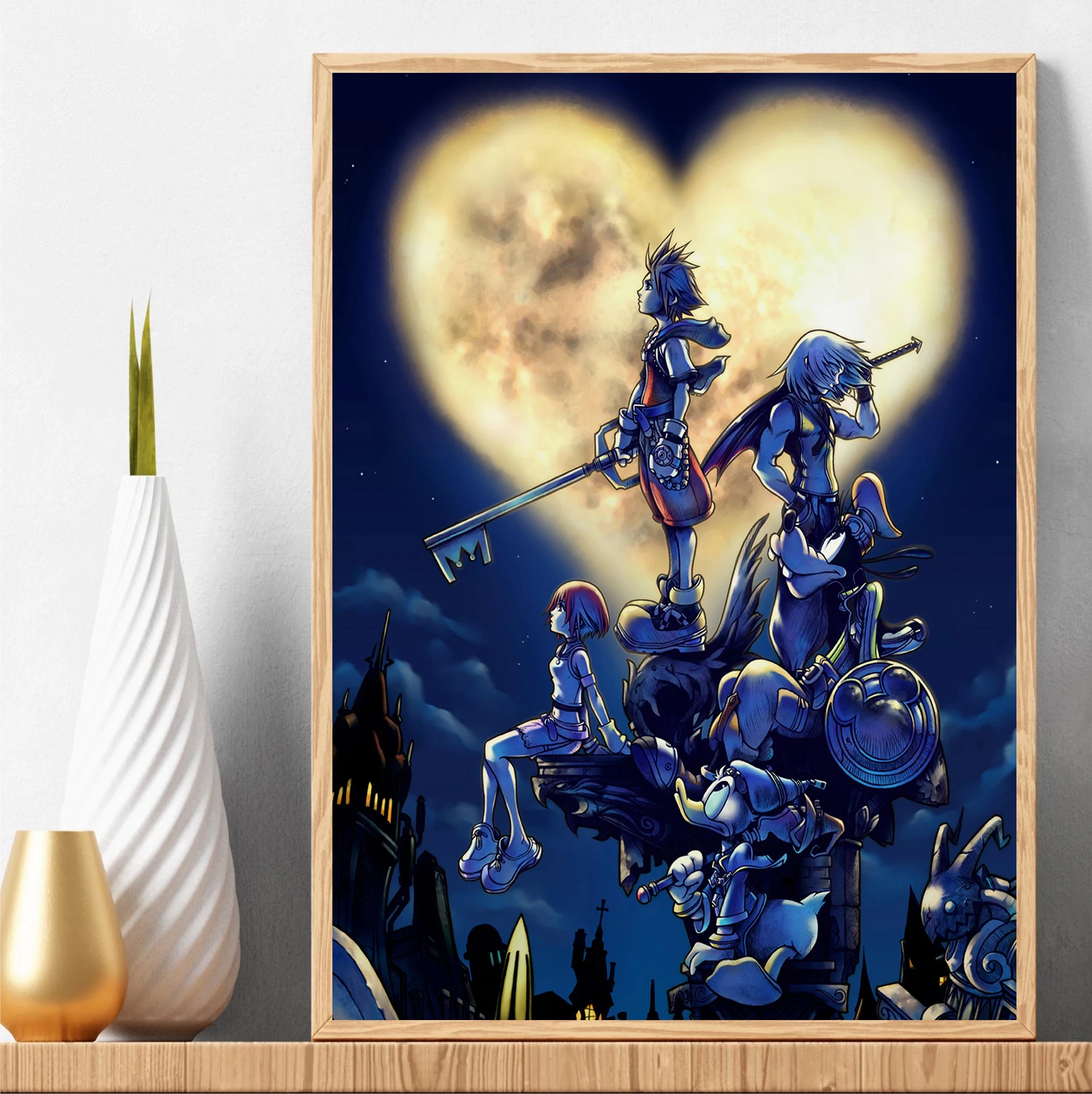 Clássico anime japonês reino c - Watercolor Poster Print avaliação e preço