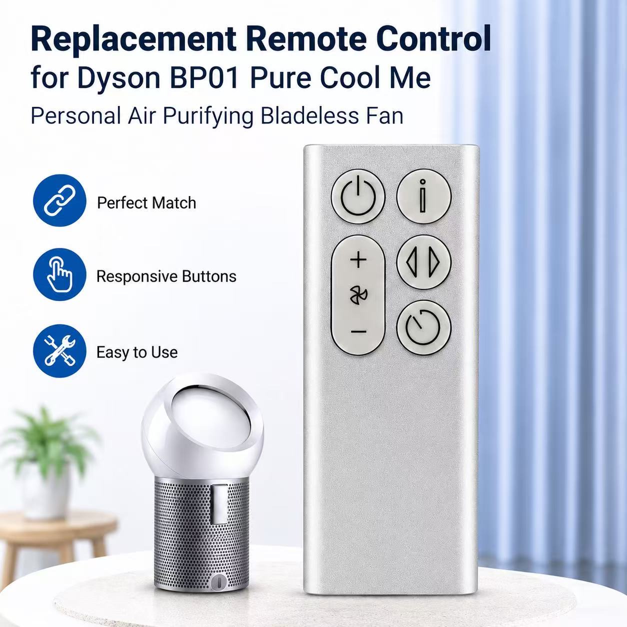 Controle Remoto Substituto par - Dyson Fan Pure Cool avaliação e preço
