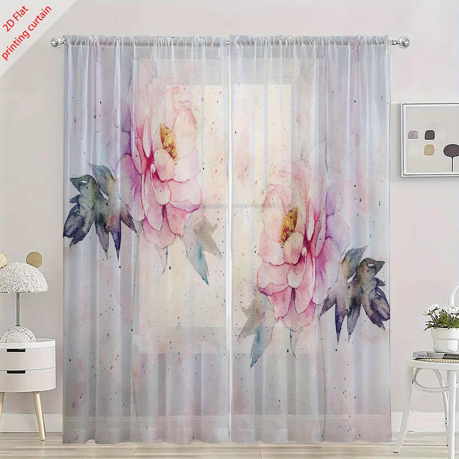 Cortina de gaze transparente c - Home Decor Youtube avaliação e preço