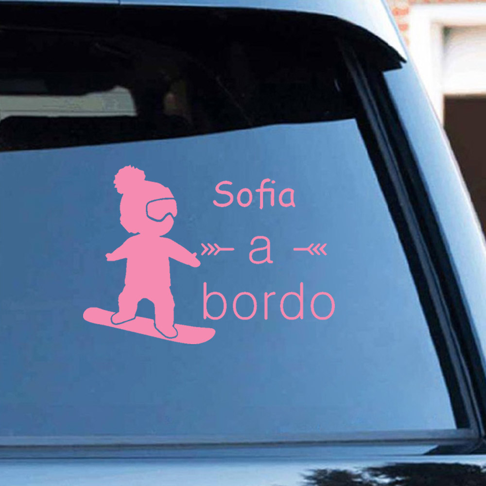 1pc vinil bebê a bordo colorid - Home Decor Accessories avaliação e preço