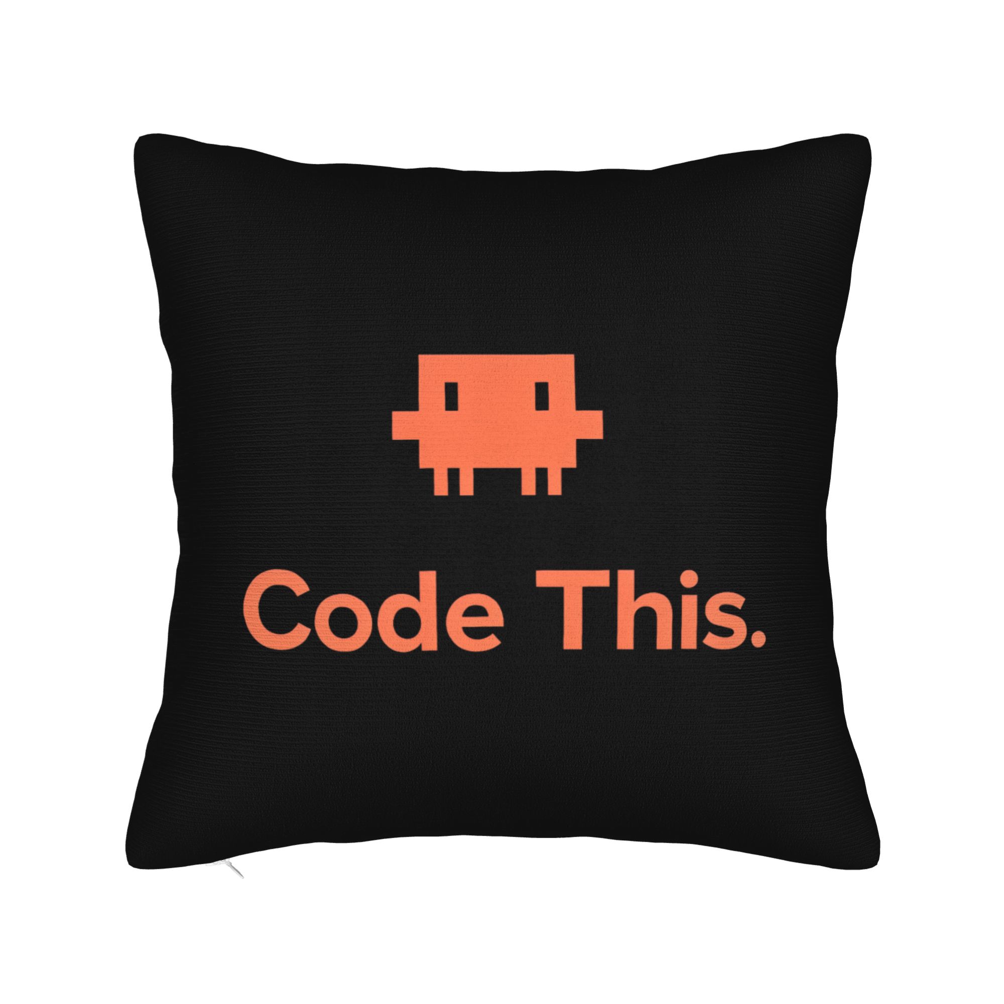 Capa de Almofada 3D Laranja Cu - Home Decor Ai avaliação e preço