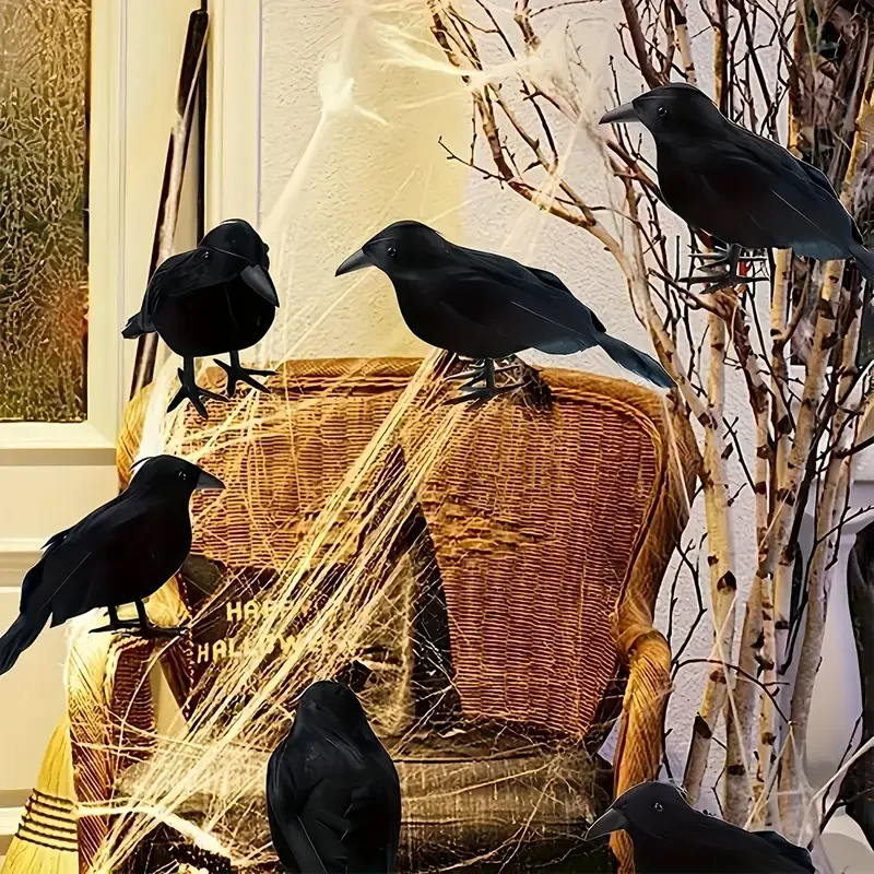 1 Peça Corvo Preto Decoração d - Home Decor Com avaliação e preço