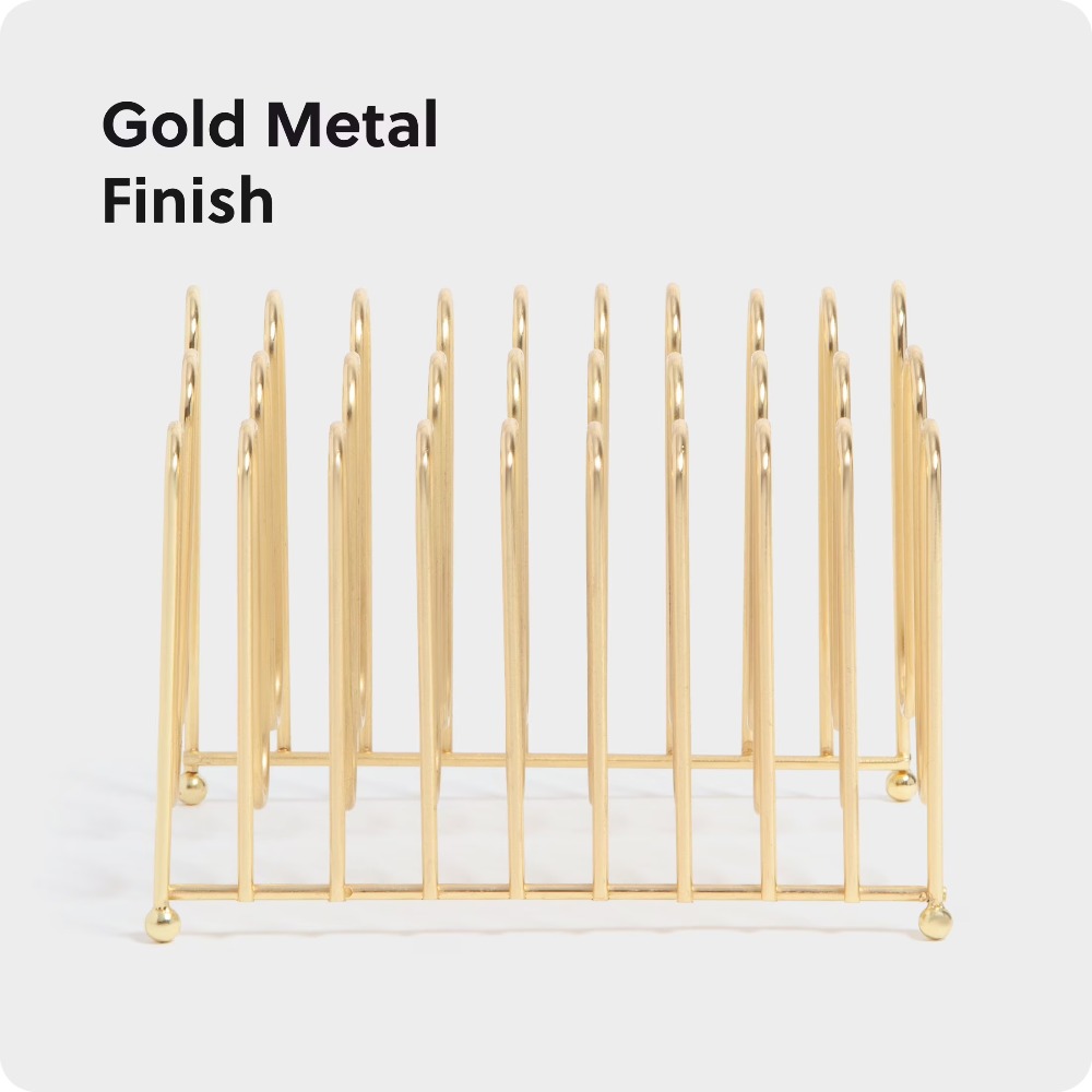 Organizador de Mesa em Arame D - Home Decor Gold avaliação e preço