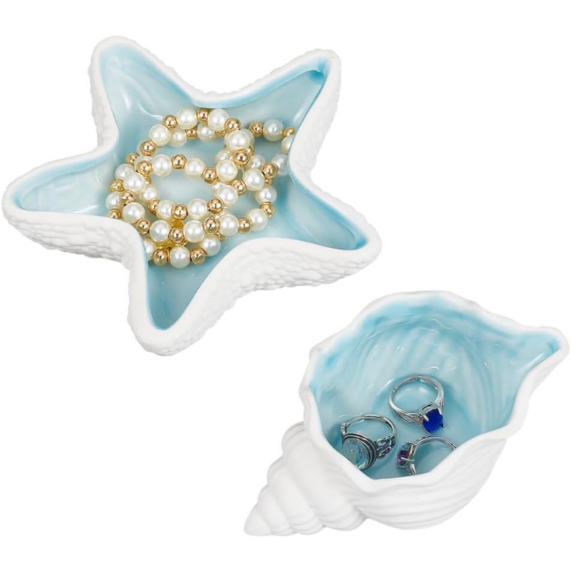 Prato decorativo de cerâmica c - Ceramic Trinket Dish avaliação e preço