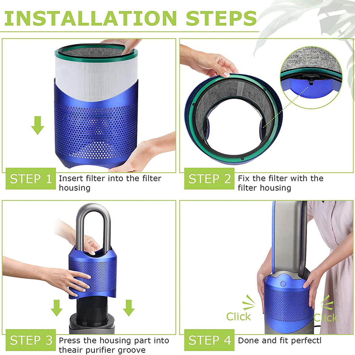 Filtro Substituto HGHO para Pu - Dyson Fan Pure Cool avaliação e preço