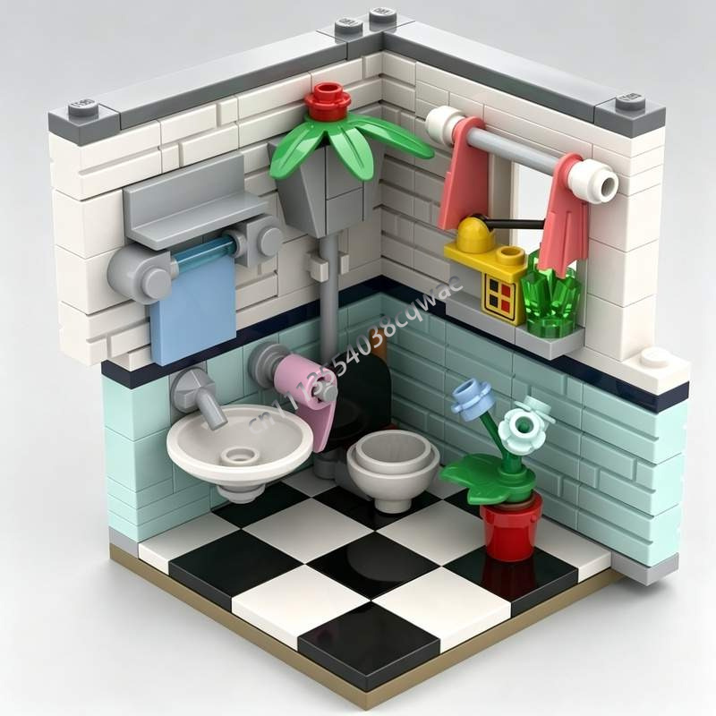 145 Peças Blocos de Montar DIY - Home Decor Habitat avaliação e preço
