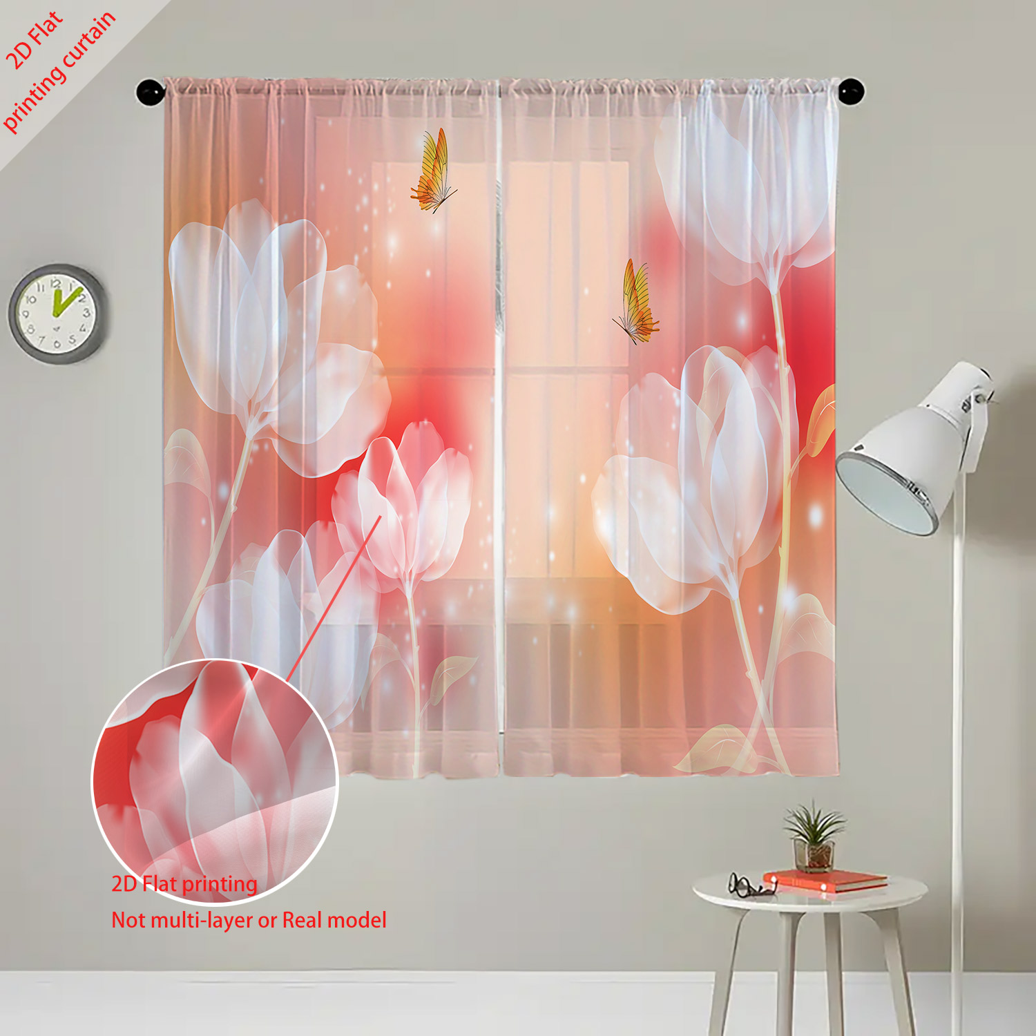 Cortina de Gaze Transparente c - Home Decor Youtube avaliação e preço