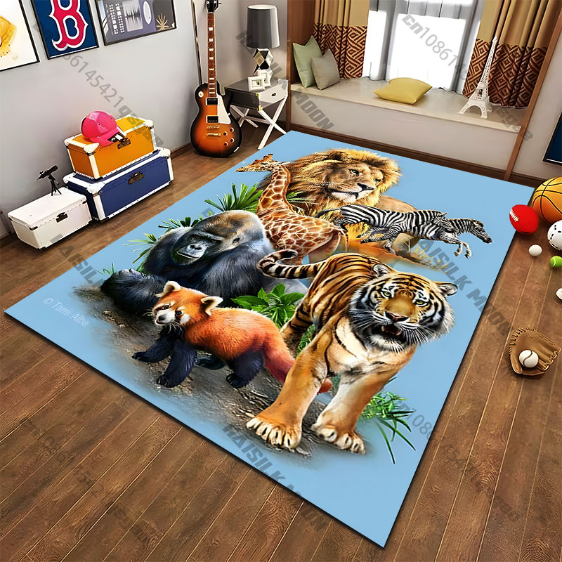Tapete de jogos com animais se - Home Decor Habitat avaliação e preço