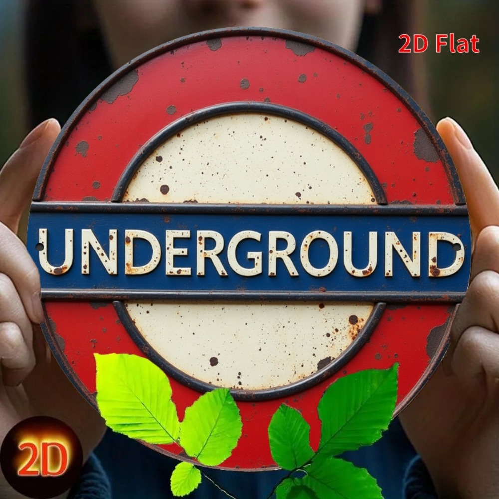 Placa de Metal Vintage 2D do M - Home Decor London avaliação e preço