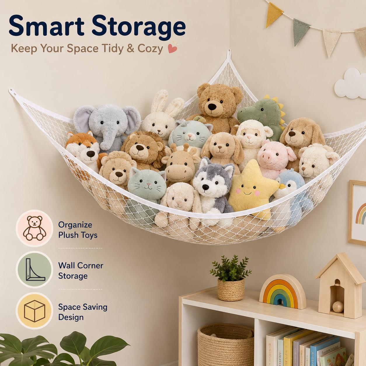 Rede de Armazenamento de Brinq - Home Decor Com avaliação e preço