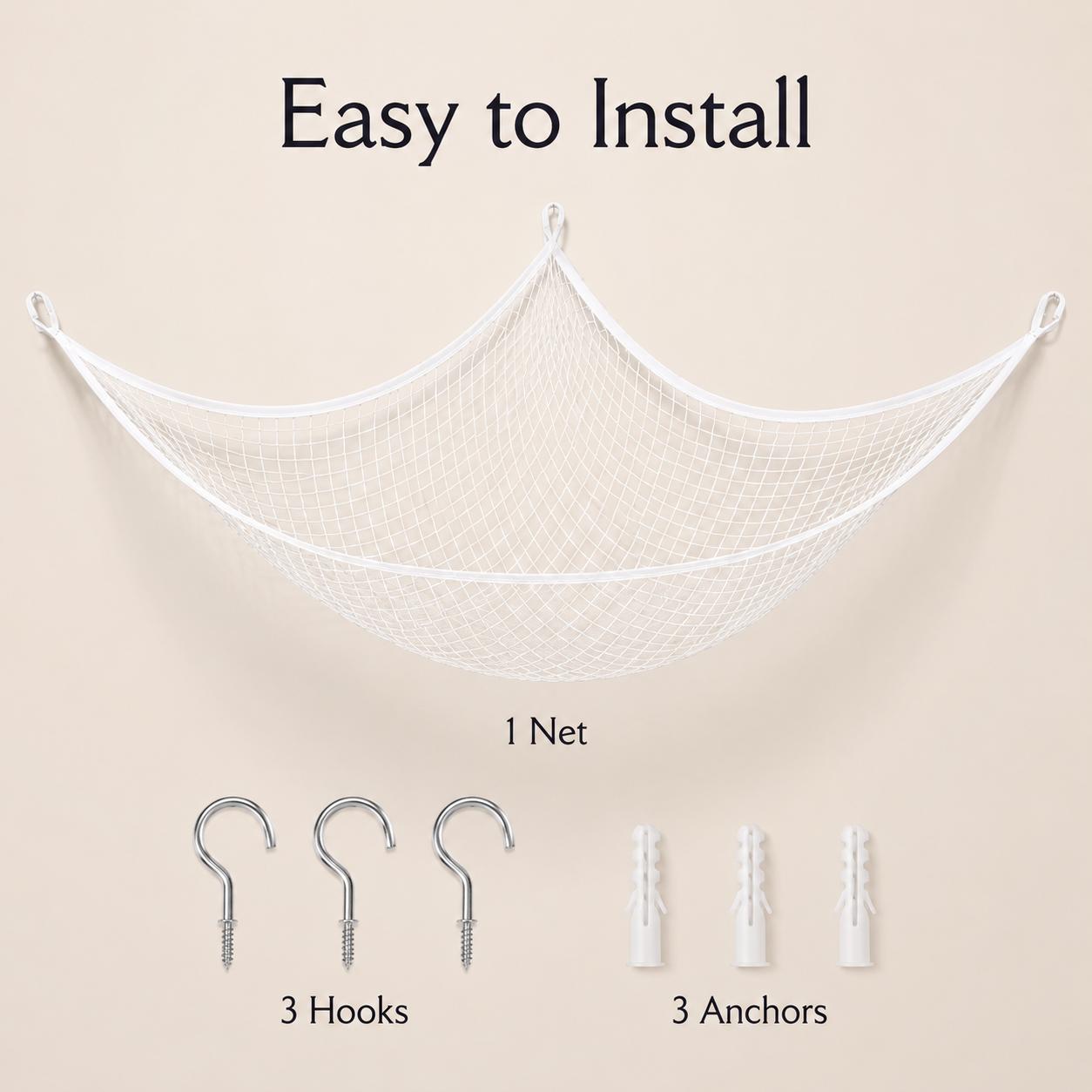 Rede de Armazenamento de Brinq - Home Decor Com avaliação e preço