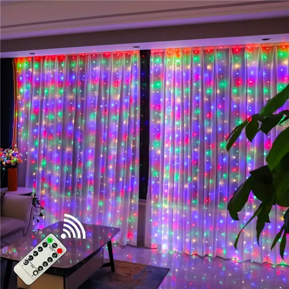 Luzes de Cortina LED com Contr - Fairy Lights Bedroom avaliação e preço